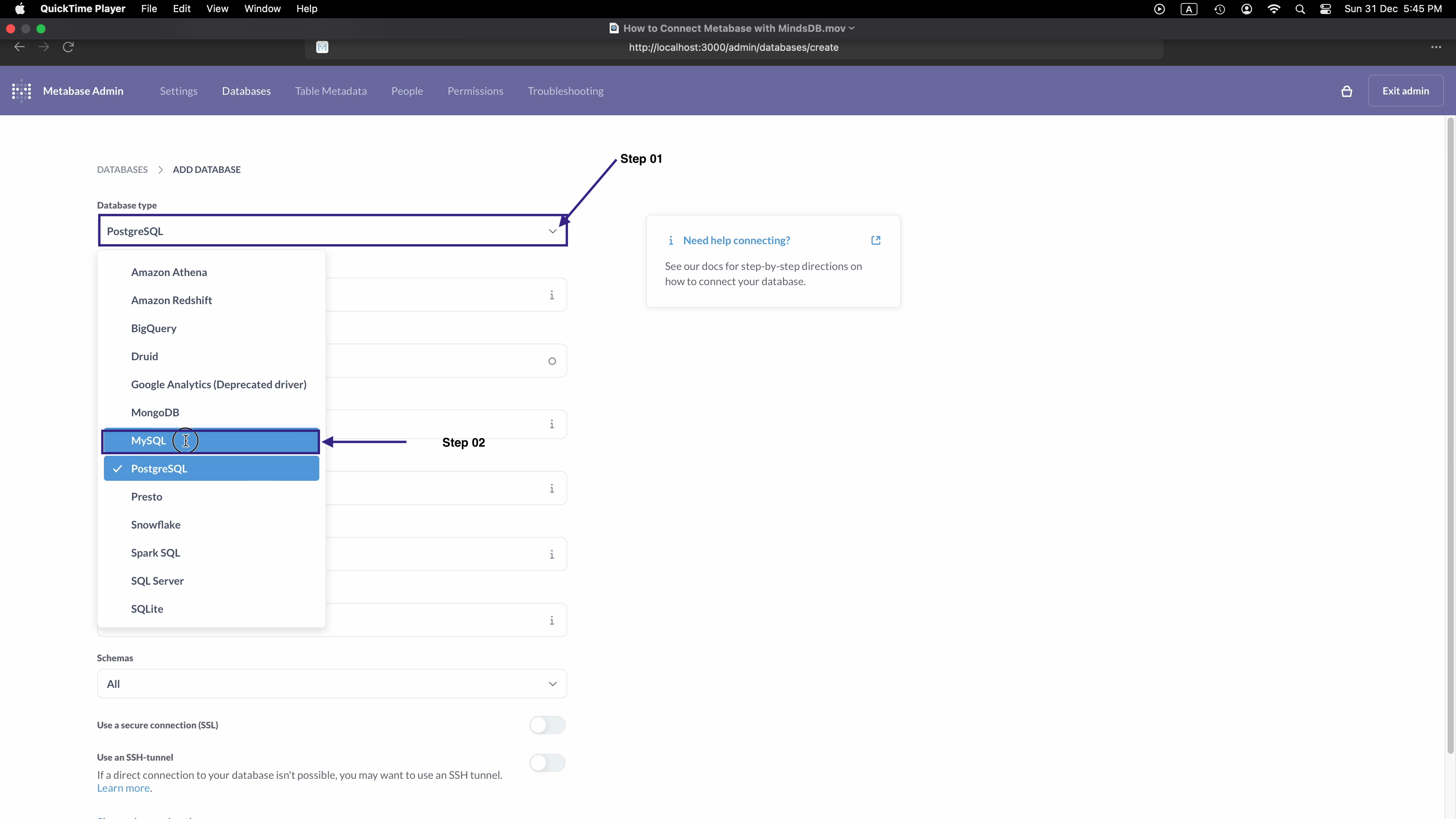 How to Connect Metabase with MindsDB (Build AI with SQL) (MacOS/Ubuntu ...